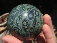 Polished Stromatolite / Kambamba Jasper Spheres  x 4 From Mahajanga, Madagascar - TopRock