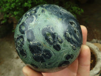 Polished Stromatolite / Kambamba Jasper Spheres  x 2 From Madagascar - TopRock