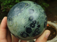 Polished Stromatolite / Kambamba Jasper Spheres  x 2 From Madagascar - TopRock