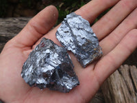 Natural Rare Silver Lead Galena Specimens  x 12 From Namibia - Toprock Gemstones and Minerals 