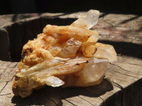 Natural Orange Hematoid Quartz Clusters & Crystals  x 7 From Madagascar - TopRock