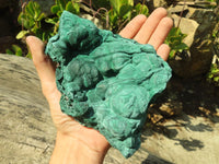 Natural Malachite Specimens x 2 From Congo