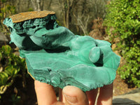 Natural Malachite Specimens x 2 From Congo