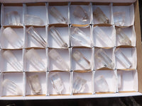 Polished Clear Quartz Crystal Points x 24 From Madagascar