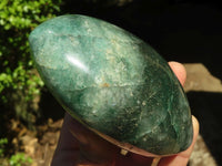 Polished Green Fuchsite Quartz Free Forms With Pyrite Specks  x 2 From Madagascar - Toprock Gemstones and Minerals 