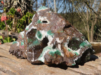 Natural Rare Ball Malachite On Drusi Quartz & Dolomite Matrix  x 1 From Kambove, Congo - Toprock Gemstones and Minerals 