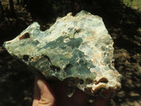 Natural Rough Mtorolite / Chrome Chrysoprase Specimens  x 2 From Mutorashanga, Zimbabwe - TopRock