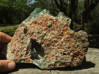 Natural Rough Mtorolite / Chrome Chrysoprase Specimens  x 2 From Mutorashanga, Zimbabwe - TopRock