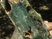 Natural Rough Mtorolite / Chrome Chrysoprase Specimens  x 2 From Mutorashanga, Zimbabwe - TopRock