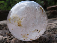 Polished Clear Quartz Crystal Balls  x 4 From Madagascar - TopRock