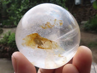 Polished Clear Quartz Crystal Balls  x 4 From Madagascar - TopRock