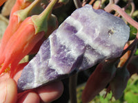 Natural Rough Selected Chevron Amethyst Pieces - sold per 1 kg from Zambia - TopRock