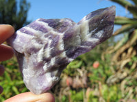 Natural Rough Selected Chevron Amethyst Pieces - sold per 1 kg from Zambia - TopRock