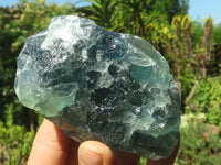 Natural Rough Watermelon Fluorite Pieces  x 7 From Uis, Namibia - TopRock