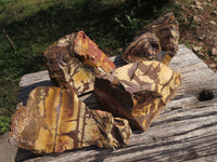 Natural Selected Banded Nguni Jasper Specimens  x 4 From Northern Cape, South Africa - TopRock