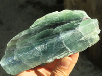 Polished One Side Polished Watermelon Fluorite Pieces  x 2 From Malawi