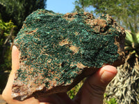 Natural Micro Botryoidal Malachite Specimens  x 3 From Congo - Toprock Gemstones and Minerals 