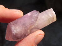 Natural Smokey / Window Amethyst Crystals  x 12 From Chiredzi, Zimbabwe