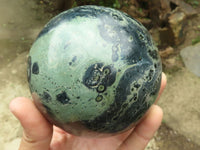 Polished Large Stromatolite / Kambamba Jasper Sphere  x 1 From Mahajanga, Madagascar - TopRock