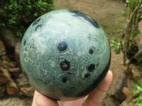 Polished Large Stromatolite / Kambamba Jasper Sphere  x 1 From Mahajanga, Madagascar - TopRock