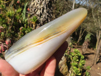 Polished Dendritic Agate Standing Free Forms  x 4 From Madagascar - Toprock Gemstones and Minerals 