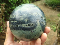 Polished Large Stromatolite / Kambamba Jasper Sphere  x 1 From Mahajanga, Madagascar - TopRock