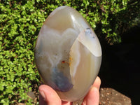 Polished Dendritic Agate Standing Free Forms  x 4 From Madagascar - Toprock Gemstones and Minerals 