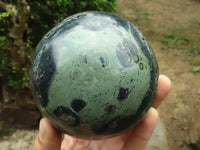 Polished Large Stromatolite / Kambamba Jasper Sphere  x 1 From Mahajanga, Madagascar - TopRock