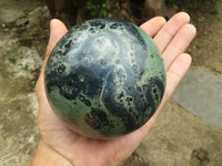 Polished Large Stromatolite / Kambamba Jasper Sphere  x 1 From Mahajanga, Madagascar - TopRock