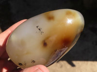 Polished Dendritic Agate Standing Free Forms  x 4 From Madagascar - Toprock Gemstones and Minerals 