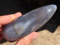 Polished Dendritic Agate Standing Free Forms  x 4 From Madagascar - Toprock Gemstones and Minerals 