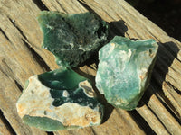 Natural Emerald Mtorolite Specimens  x 12 From Zimbabwe