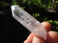 Natural Single Clear Quartz Crystals  x 35 From Mpika, Zambia - Toprock Gemstones and Minerals 