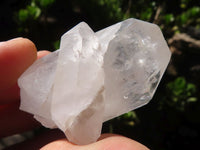 Natural Single Clear Quartz Crystals  x 35 From Mpika, Zambia - Toprock Gemstones and Minerals 