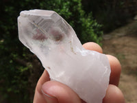 Polished Single Quartz Crystals  x 24 From Madagascar - TopRock