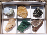 Natural Lovely Mixed Selection Of Minerals  x 6 From Southern Africa - TopRock