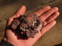 Natural Pink Salrose Cobaltion Dolomite Specimens  x 6 From Kakanda, Congo