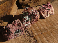 Natural Pink Salrose Cobaltion Dolomite Specimens  x 6 From Kakanda, Congo