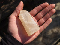 Polished Golden Healer Hematoid Quartz Points x 6 From Madagascar