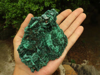 Natural Chatoyant Silky Malachite Specimens  x 3 From Kasompe, Congo - TopRock