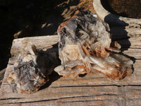 Natural Rare Bladed Barite Specimens  x 2 From Congo