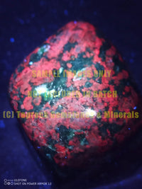 Polished Rare Fluorescent Ruby Corundum In Chrome Verdite Free Forms x 4 From Zimbabwe - TopRock