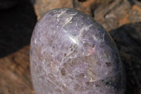 Polished Lepidolite Standing Free Forms x 2 From Madagascar - TopRock