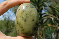 Polished Leopard Stone Standing Free Forms x 6 From Zimbabwe - TopRock