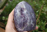 Polished Lepidolite Standing Free Forms x 2 From Madagascar - TopRock