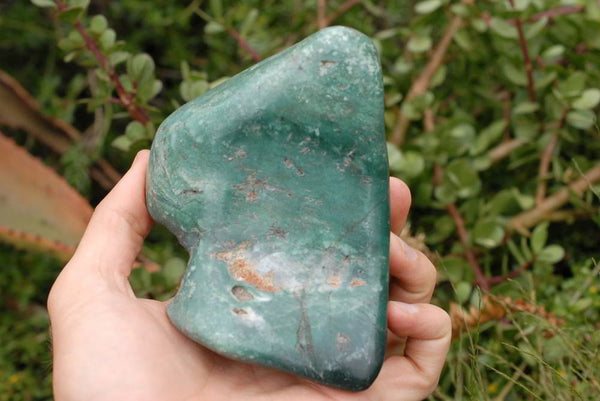 Polished Mtorolite (Emerald Chrome Chalcedony )  Free Forms x 2 From Mutorashanga, Zimbabwe - TopRock