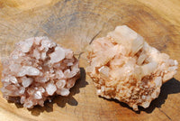 Natural Madagascar Quartz Clusters x 2 From Madagascar - TopRock