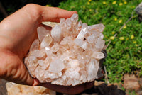 Natural Madagascar Quartz Clusters x 2 From Madagascar - TopRock