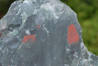 Natural Cobbed Bloodstone Specimens x 3 From Swaziland - TopRock