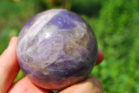 Polished Lepidolite Spheres With Pink Tourmaline x 3 From Madagascar - TopRock